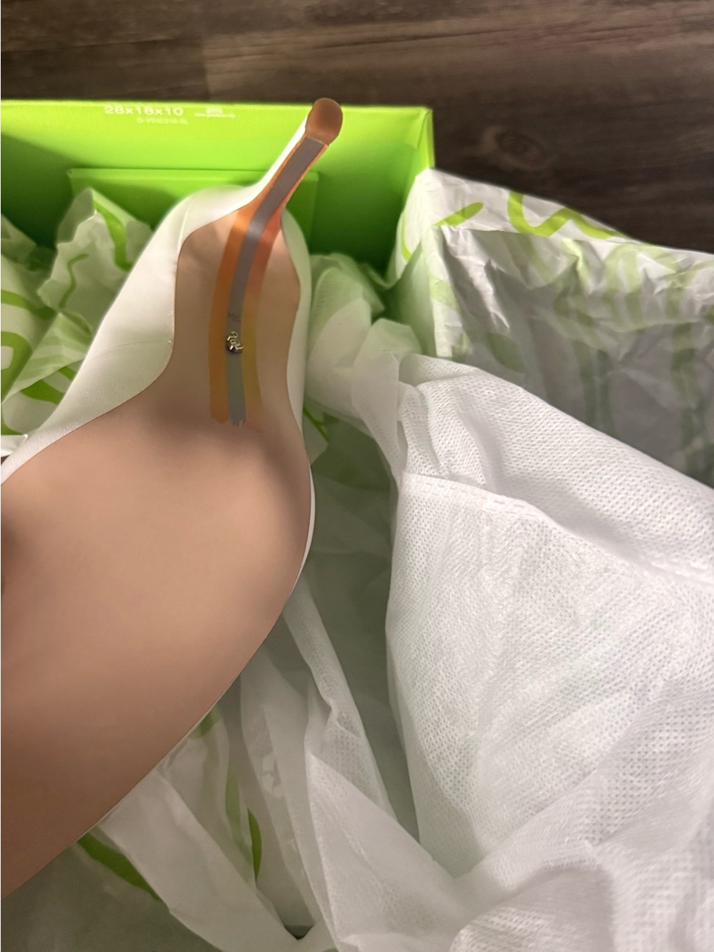 Sam Edelman Classic Bright White Pointed-Toe High Heel Pump Size 7.5 NWT - Picture 10 of 12